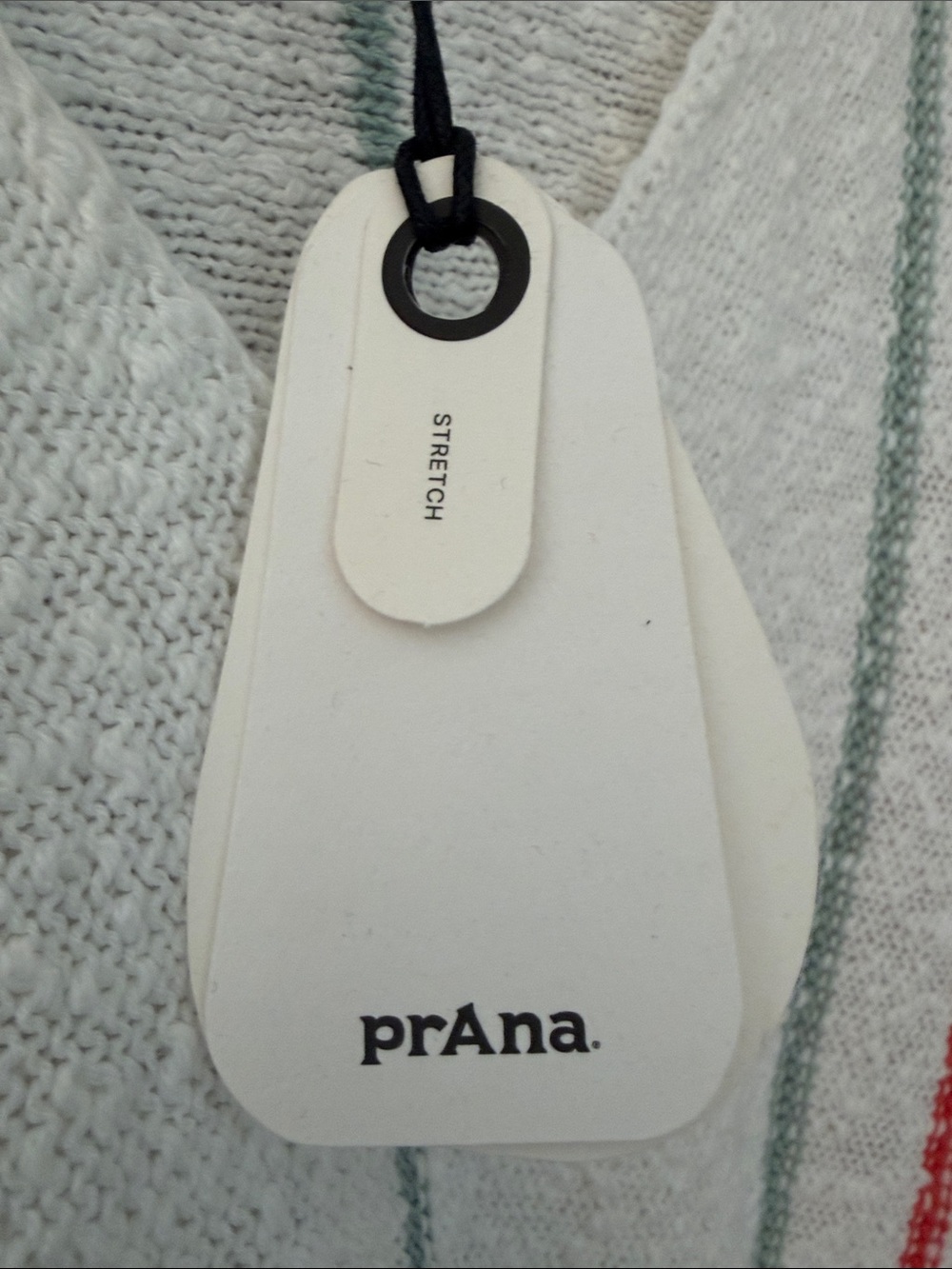 Prana Soft White Wave Maker Sweater Top- NWT - Picture 7 of 8